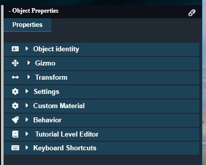 Properties Panel