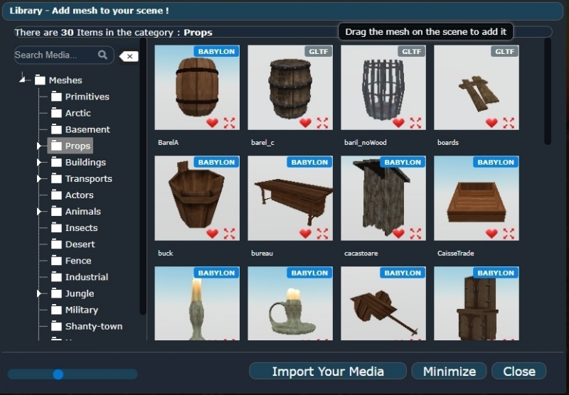 Library Mesh